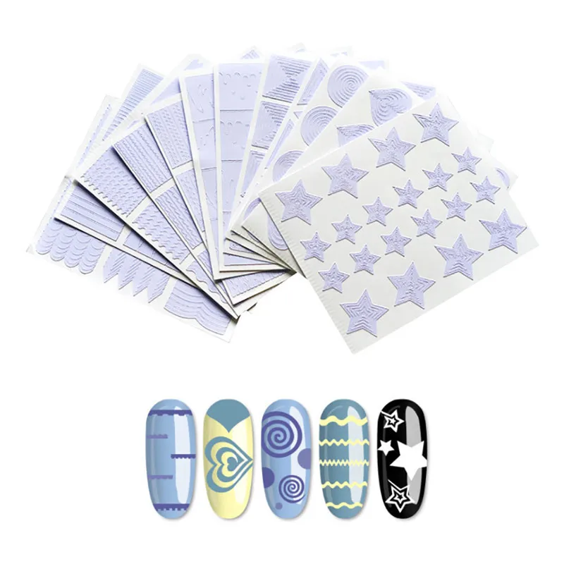 

Women Nail Art Sticker Designs Girl Beauty Nail Tools new Design Marble Moon Nail Accessories stamping plates 2019