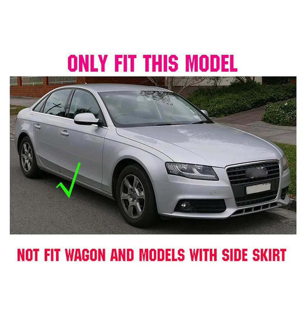 Набор литых автомобильных брызговиков для Audi A4 B8 2008 2013 брызговики крыло Стайлинг