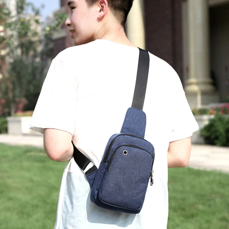 Men Anti Theft Backpack Headphone Hole Women Travel Chest Bag Single Shoulder Boys Girls Chest Bags Sac A Dos Homme Bolsa BP0245 (9)