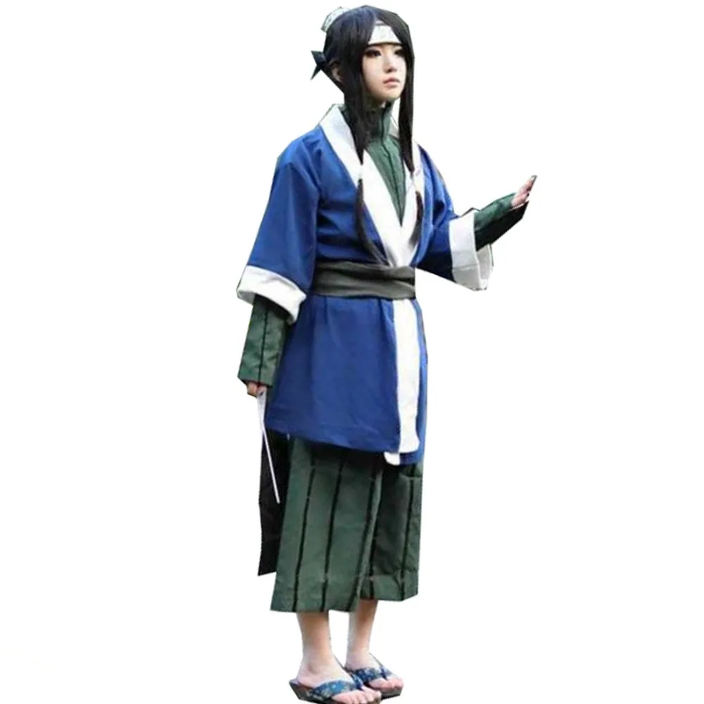 Naruto Haku White Kimono Dress Cosplay Costume