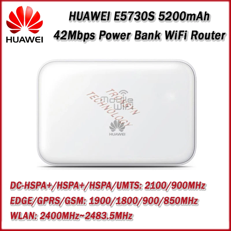 HUAWEI E5730S Mew King DC-HSPA+ 42Mbp 5200mAh power Bank 3g Беспроводная фиксированная линия Dual Acess Wifi маршрутизатор точка доступа