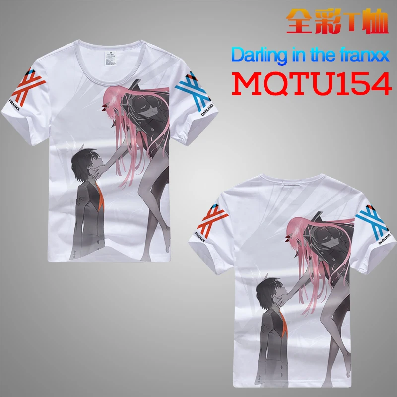 Hot Sale DARLING IN THE FRANXX Anime T Shirt Men Women New Fashion Hip Hop Streetwear Tops Tees Casual Funny Graphic T-shirt AA Hot Sale DARLING IN THE FRANXX Anime T Shirt Men Women New Fashion Hip Hop Streetwear Tops Tees Casual Funny Graphic T-shirt AA