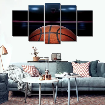 

Basketball Poster Art Print Home Decor Basketball Court Landscape Picture for Dining Room Wall Decor Painting Artwork Drop Ship