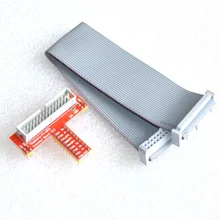 Free Shipping Raspberry Pi 3 T Expansion Board DIY Kit 40P Rainbow Cable+GPIO Expansion Board