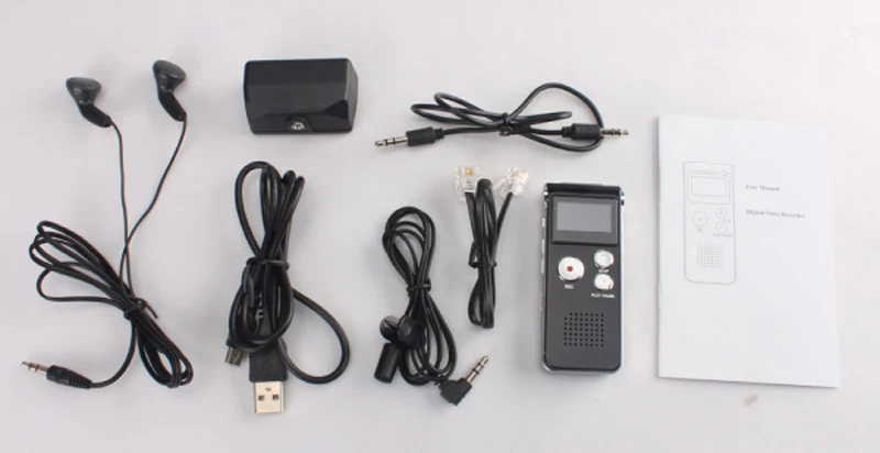 Yulass 8 ГБ диктофон черный профессиональный бизнес цифровой Аудио Диктофон телефонная запись, mp3-плеер