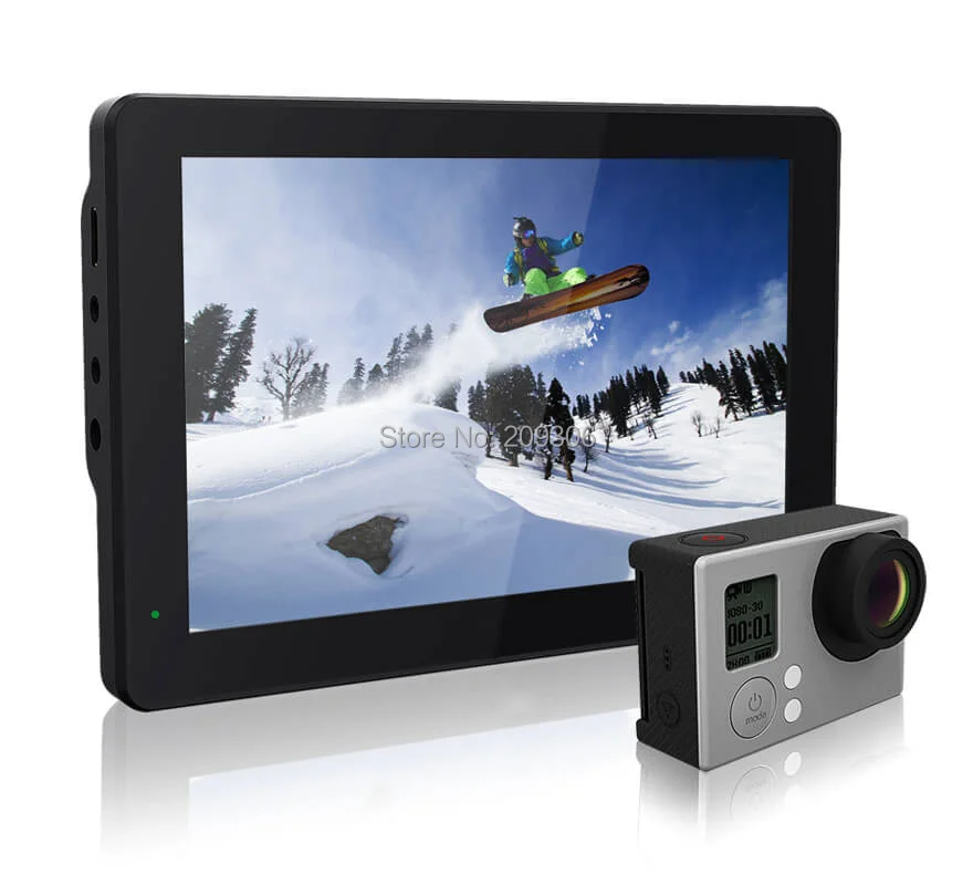 

20% off LILLIPUT MoPro7 7" IPS LED Monitor for GoPro Hero 3+4 Series DSLR Camera Built-in 2600mAh Battery with HDMI AV Input