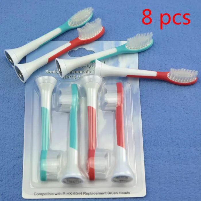 

8 Pcs Electric Toothbrush Replacement Heads Fits for KIDS Philips Proresults Sonicare RS950 HX9342 P-HX-6024 HX6024