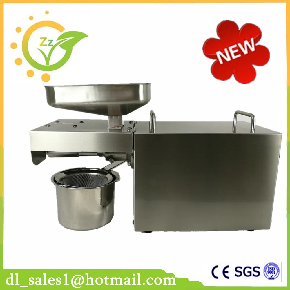 

Home Use Mini Oil Pressing Machine Soybean Family Oil Pressure Cold Peanuts Stainless Steel Oil Press Machine
