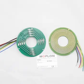 

Ultra Thin Disc Slip Ring MP280 PCB Substrate Conductive Ring Current Up to 20A