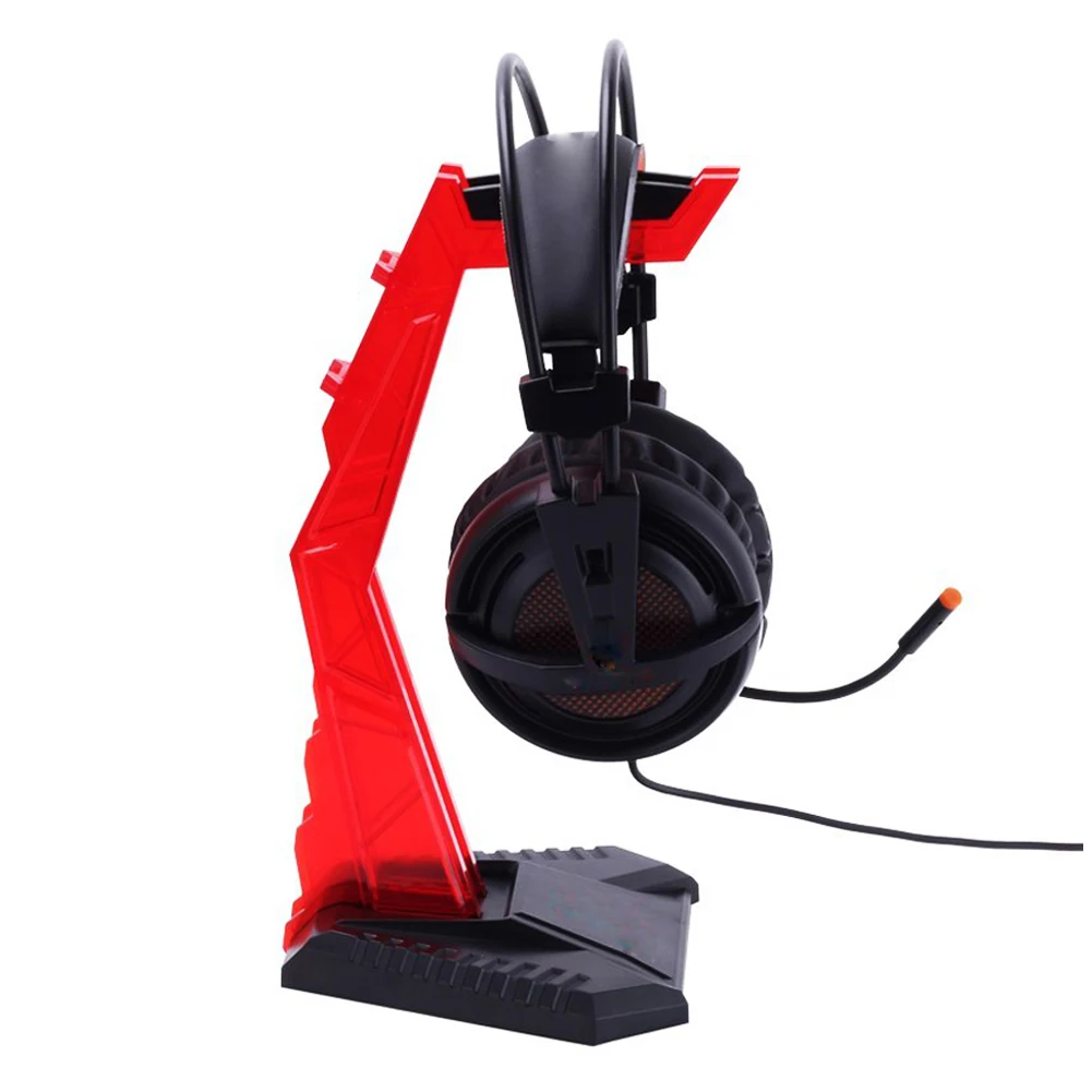 AAAE Top SADES Color Red Headset Headphone Stand Bracket Holder Earphone auriculares con cable Organizer
