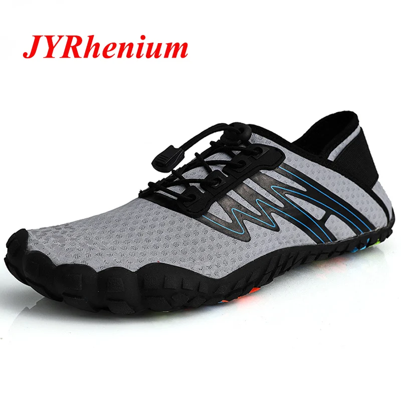 2019 جديد 35-46 الرجال الشاطئ الأحذية حذاء رياضي النعال سريعة الجافة المنبع أحذية امرأة السباحة الصنادل جوارب الغوص تنيس Masculino