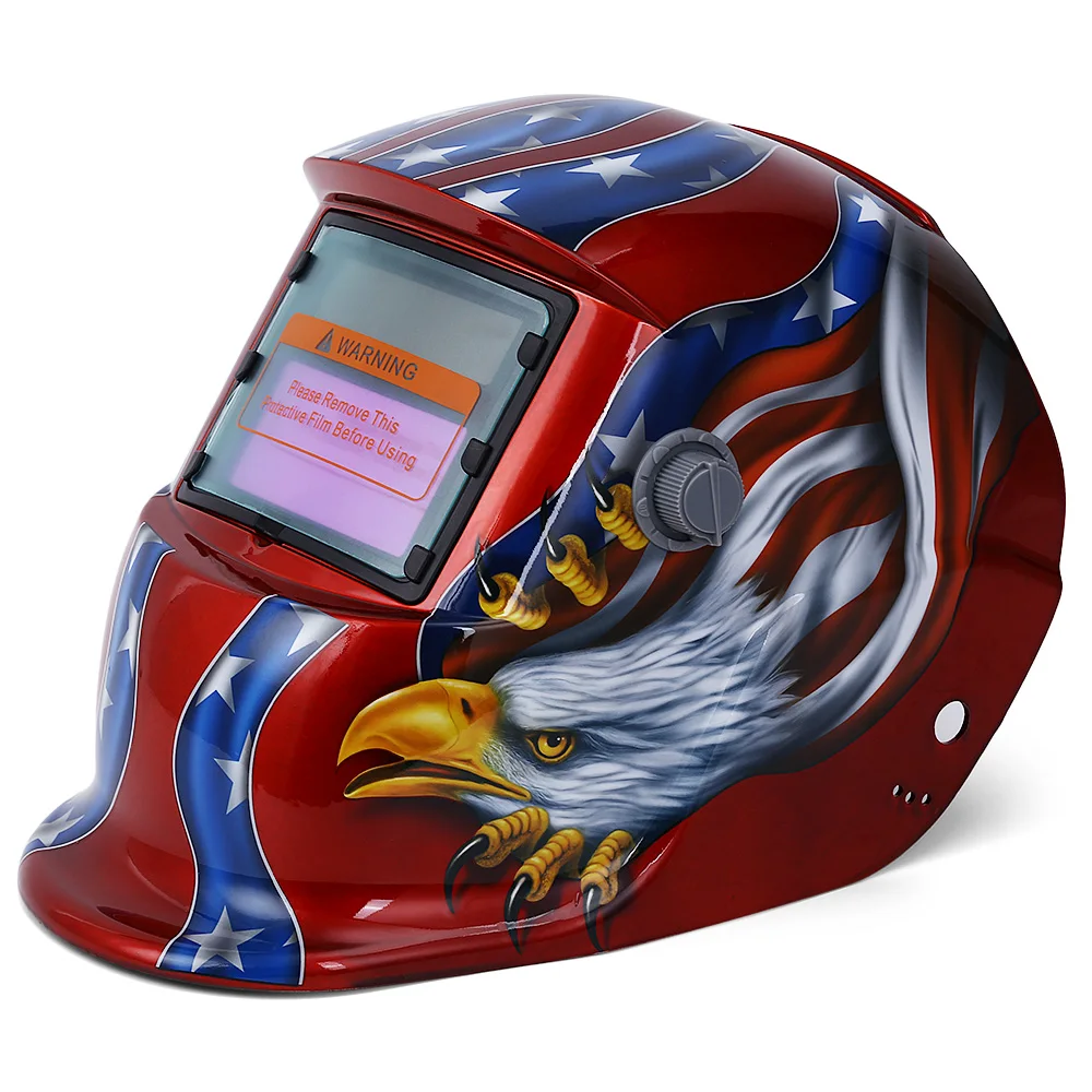 

Solar Energy Automatic Variable Light Darkening Electric Welding Protective Mask Electric Welder Lens Grinding Electric Weld Cap
