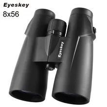 Зеленый/черный Eyeskey 8 x 56 есть Профессиональный бинокль Водонепроницаемый Кемпинг охотничий бинокль телескоп Bak4 Призма оптики шейный ремень 