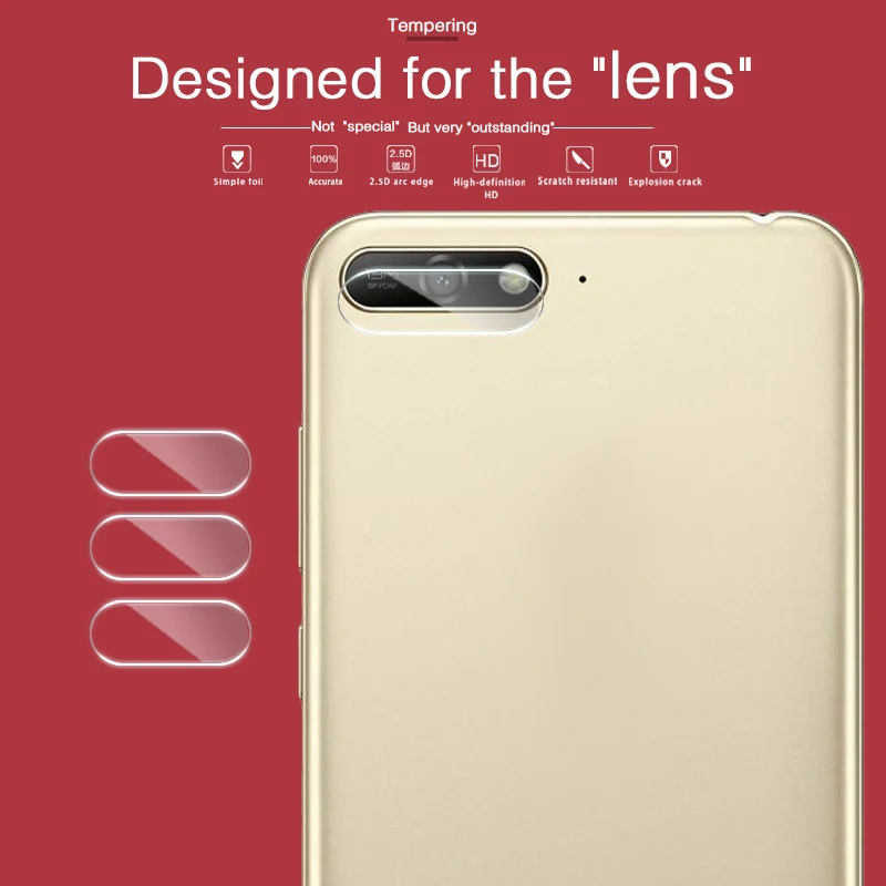 High Quality Camera Lens Tempered Glass For Huawei Y5 Y6