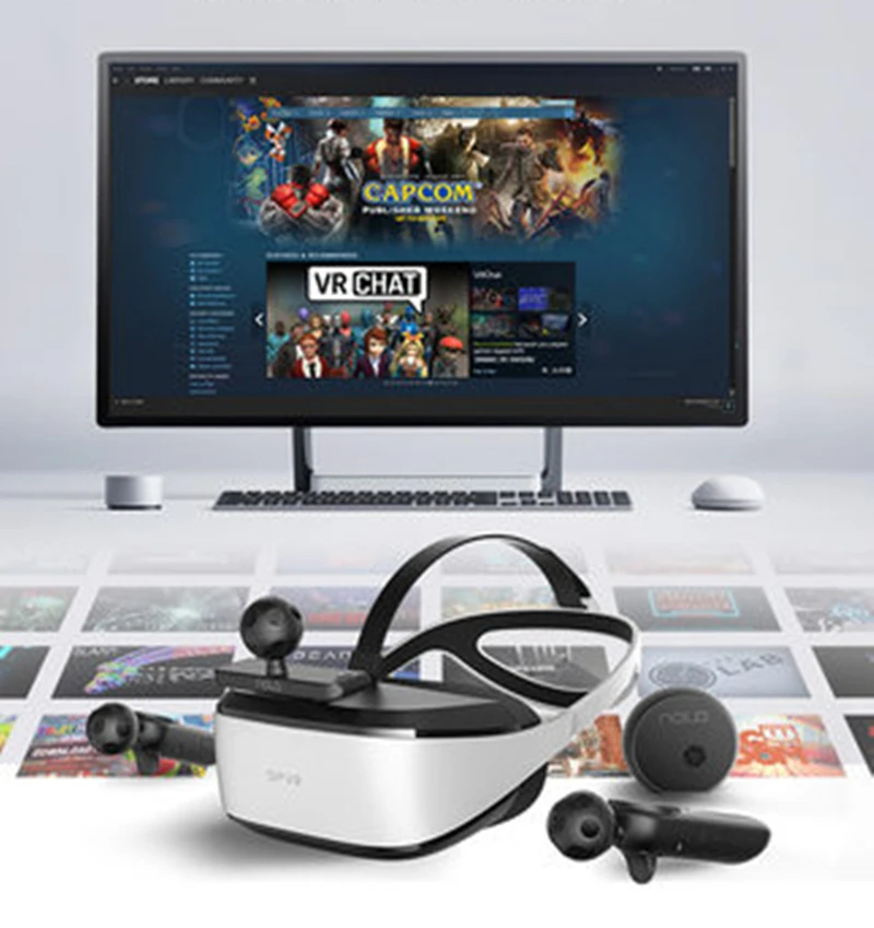 Очки виртуальной реальности DeePoon E3-C 3D очки VR для игр и фильмов домашняя