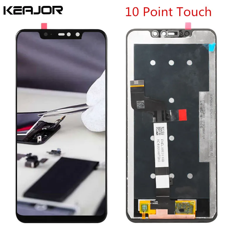 

For Xiaomi Redmi Note 6 Pro Lcd Display Screen Tested Lcd Display+Touch Screen Replacement For Xiaomi Redmi Note 6 Pro 6.26''