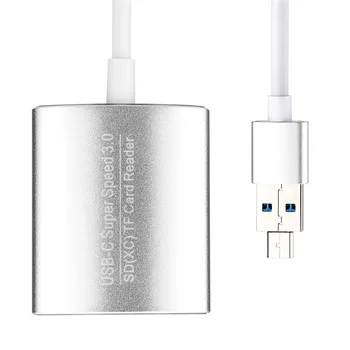 

Aluminum alloy USB 3.0 SD Card Reader For Micro SD/Micro DHC/Micro SDXC GD A8
