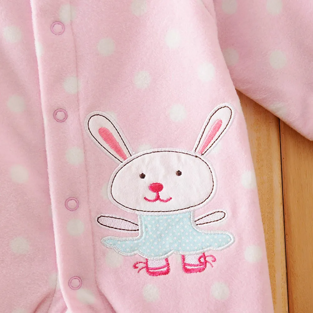 2016-Autumn-Spring-Wave-Point-Baby-Fleece-Pajamas-Rompers-One-Pieces-Long-Sleeve-Jumpsuit-Cute-Animal-Baby-Sleep&Play-Clothes-CL0886 (13)