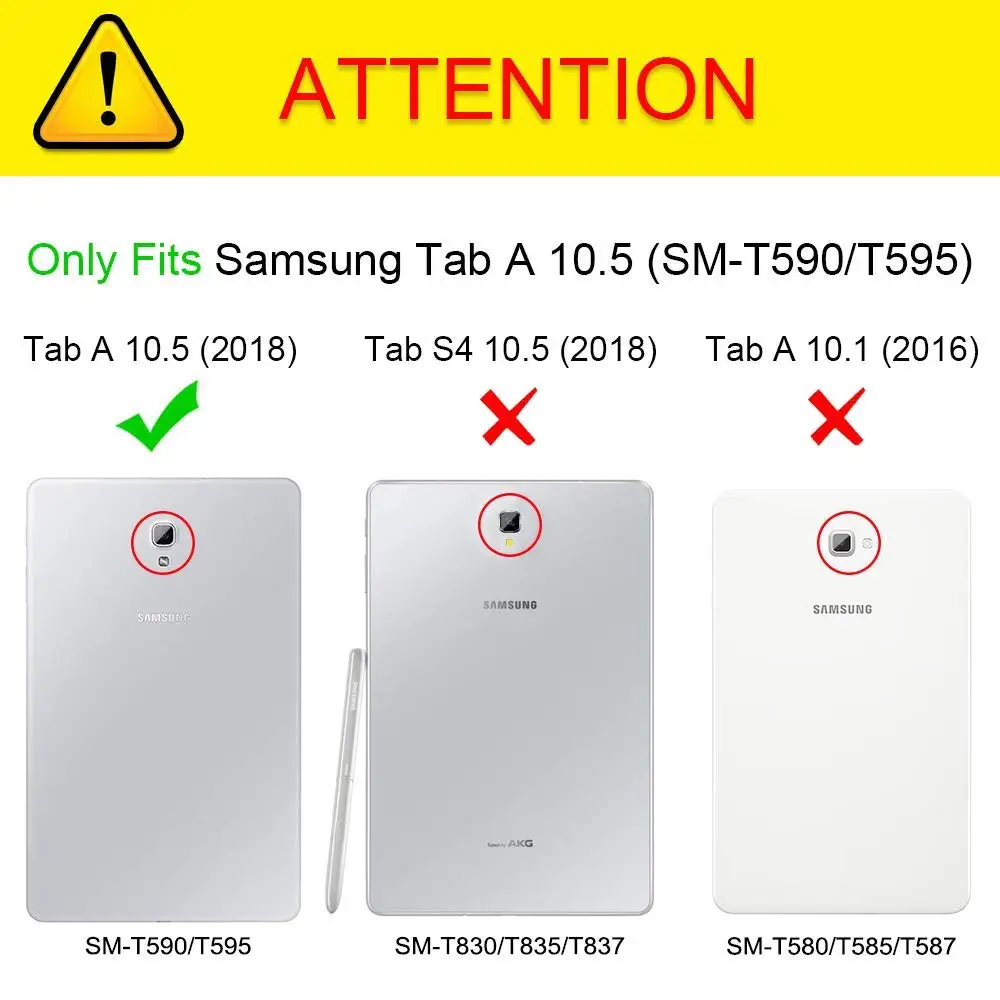 Чехол для Samsung Galaxy Tab A A2 10,5 "T590 T595 T597 дети противоударный чехол вращающаяся подставка жесткий и ремешок + шейный ремень