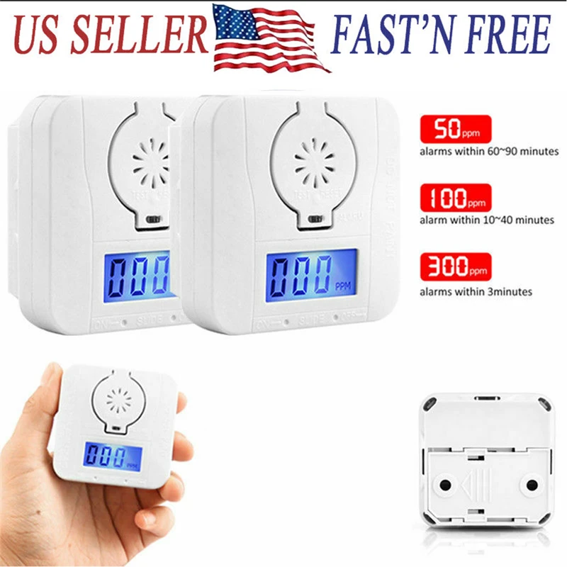 

Household Carbon Monoxide Alarm Combination Carbon Monoxide and Smoke Alarm Battery Operate CO Smoke Detector