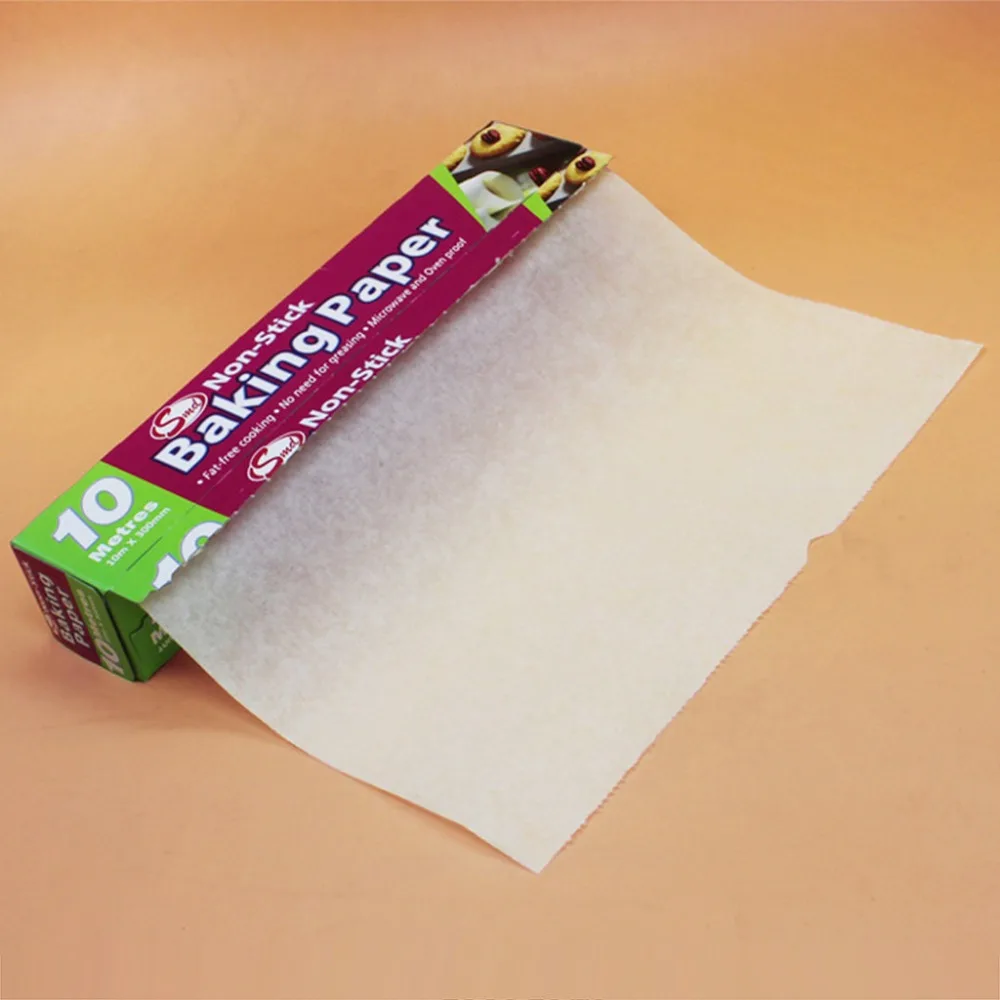 New Greaseproof Parchment Paper Silicone Baking Mat Stick Sheets Non SALE D9L5 