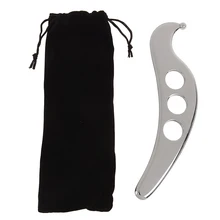 304 массажер Gua Sha Guasha из нержавеющей стали, скребок для физической терапии, массажный аппарат Меридиан для мышц, спа-доска, инструмент