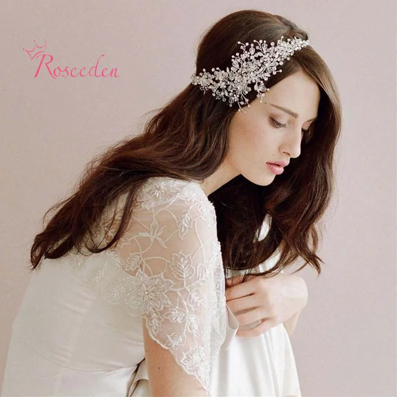 Prix pour 100% cristal fait main perles de mariée de mariage cheveux ornements femmes Magnifique strass parti accessoires de mariage nouveau design RE615 Prix pour 100% cristal fait main perles de mariée de mariage cheveux ornements femmes Magnifique strass parti accessoires de mariage nouveau design RE615