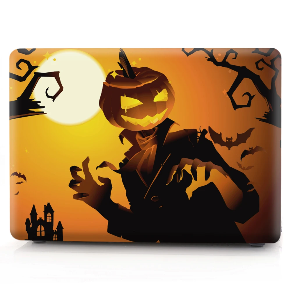 Мультяшный чехол для MacBook Pro 13 15 2017 2018 A1706 A1708 A1989 Pumpkin Hard PC mac book Touch bar A1707 A1990|Сумки и