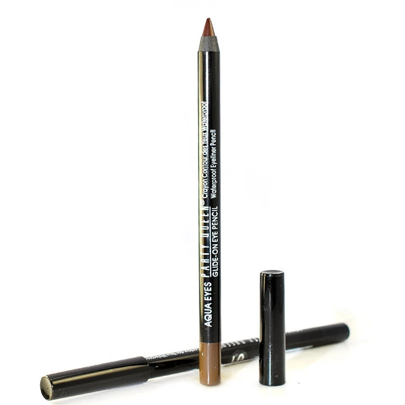 

New Party Queen Smooth Gel Eyeliner Pencil Black Brown Pen Waterproof Long Lasting Smoky Eye Beauty Pencil Makeup Set
