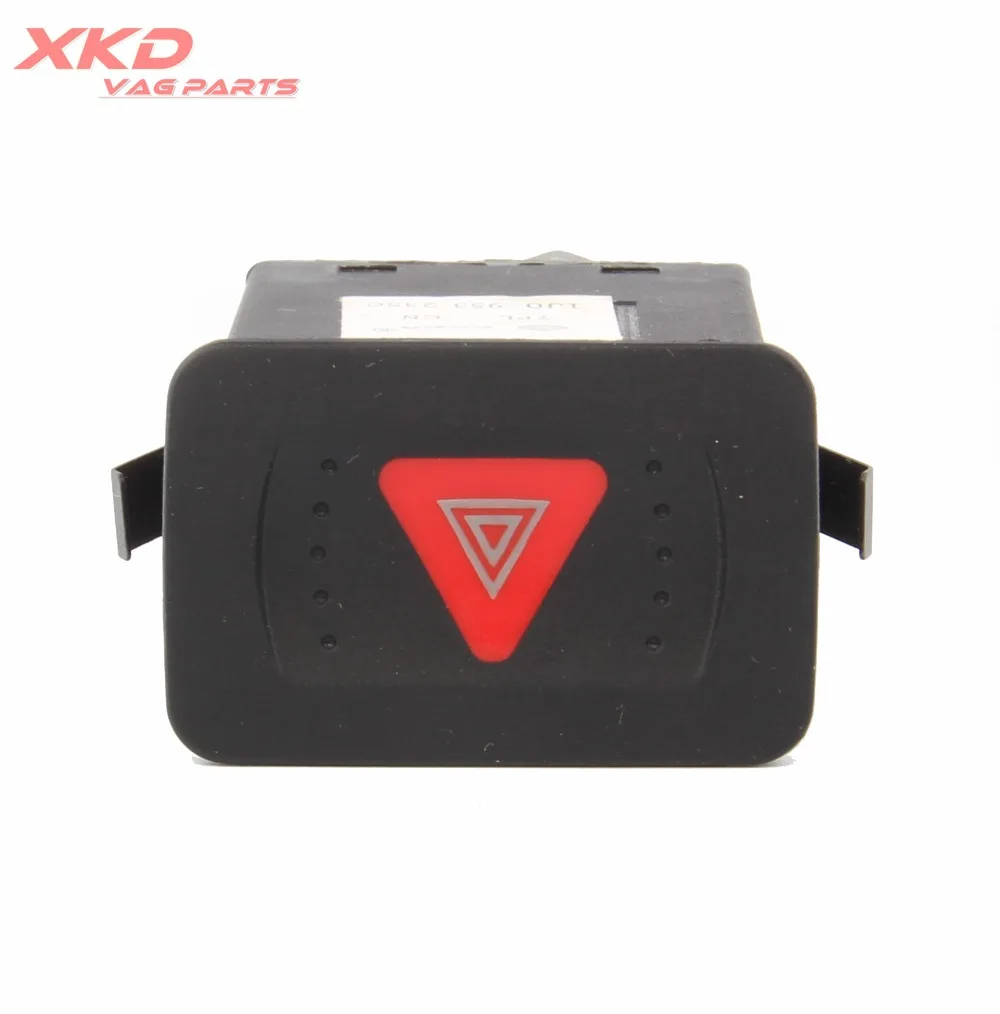

Hazard Warning Emergency Light Switch Button For VW Jetta Bora Golf 4 1J0 953 235 C