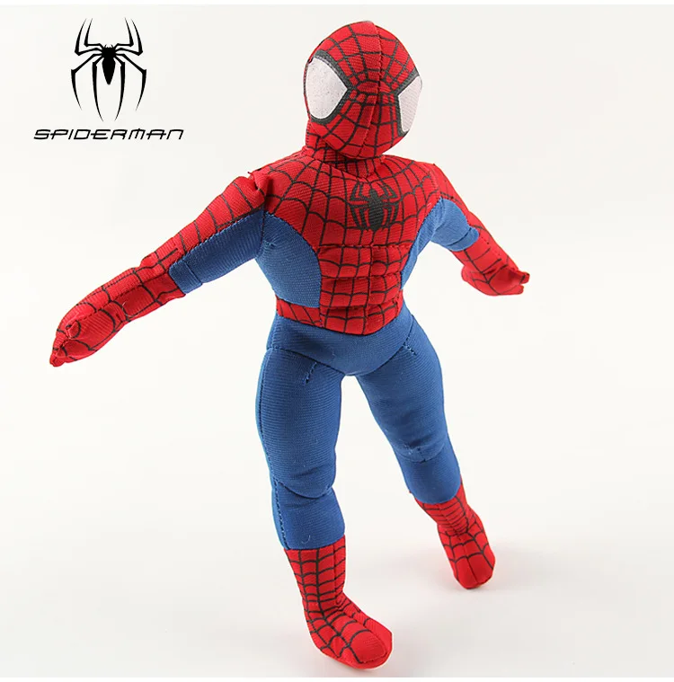 Стиль супергерой плюшевые игрушки Спайдермен, Супермен, Бэтмен плюшевые хлопковые куклы игрушечные животные детские игрушки для детей Подарки