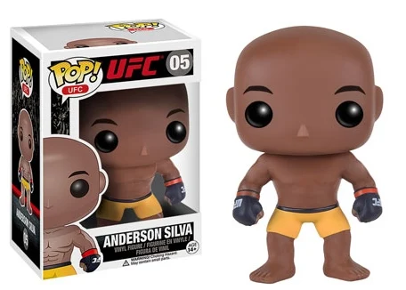 Новый Funko поп официальный UFC: Anderson Silva боксер истребитель фигурка Коллекционная