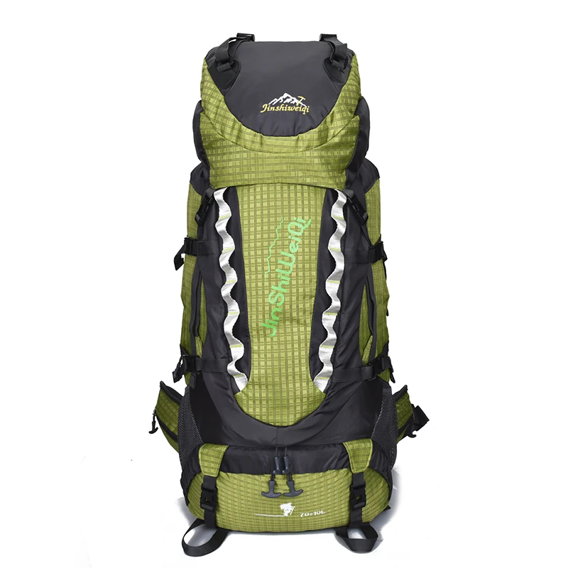 

Outdoor bags Sport bags 80L large Climbing backpacks Men Women mountain external Frame rucksack camping hiking waterproof bag