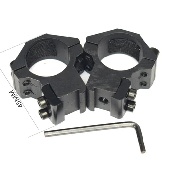 

Low Rifle Scope Mounts Double Screw Strap 11mm Base Air Rifle Hunting Caza Base Install Scope Pistol gun mount 25MM torch mount