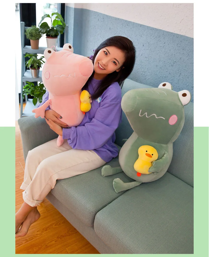 1pc 25/35/45cm Simulation Crocodile Plush Toys Stuffed Soft Animals Plush Cushion Pillow Doll Home Decoration Gift for Baby