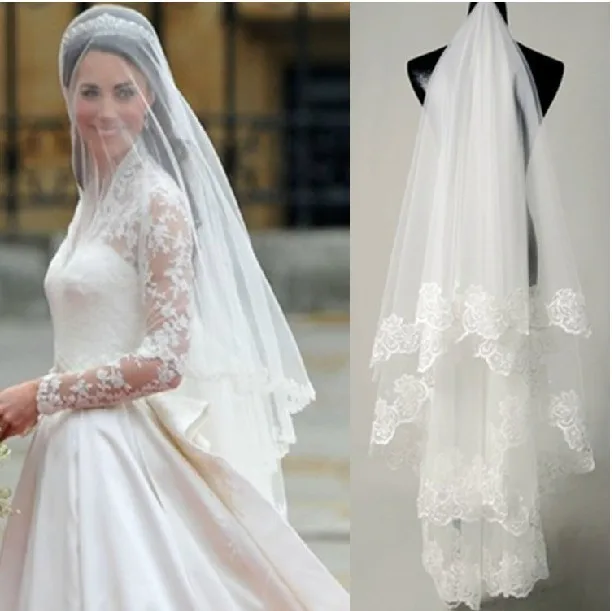 best veil for lace wedding dress