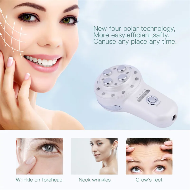 Radiofrequency Electroporation Mesotherapy Photon RF Face Lift Facial Care Remove Wrinkle Skin Tightening Body Spa Beauty Device