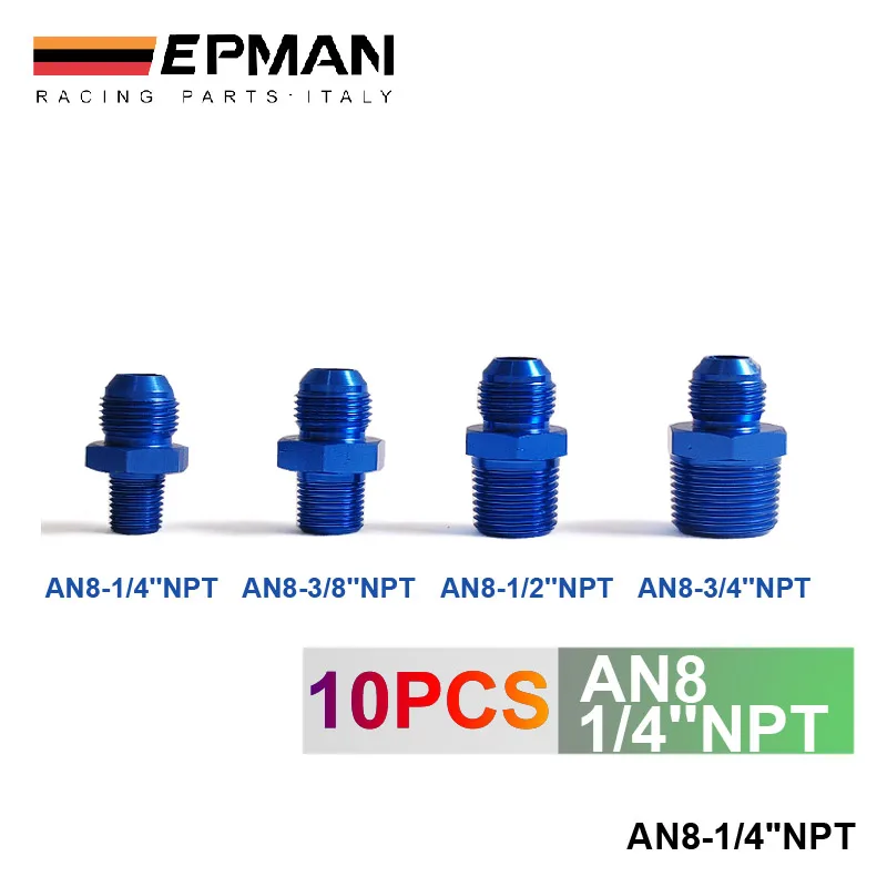 Oil cooler fitting AN8-1/4