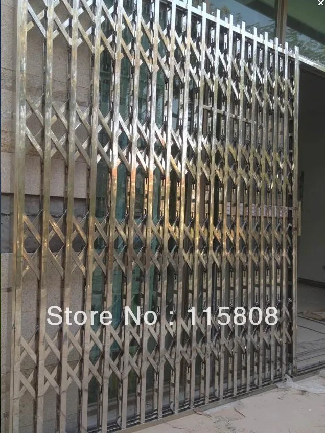 Home Furnishing With Door Pull The Gate Of Foshan Door Anti Theft