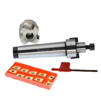 

1 set C12 C16 C20 C25 C3 / 4 MT2 MT3 MT4-FMB22 + 400R right angle shoulder milling cutter 50mm / 63MM + 10 pcs APMT1604 carbide