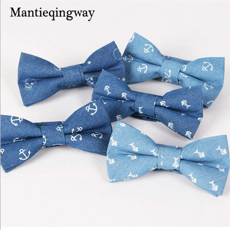 Мужской деловой костюм Mantieqingway хлопковый галстук-бабочка в стиле ретро