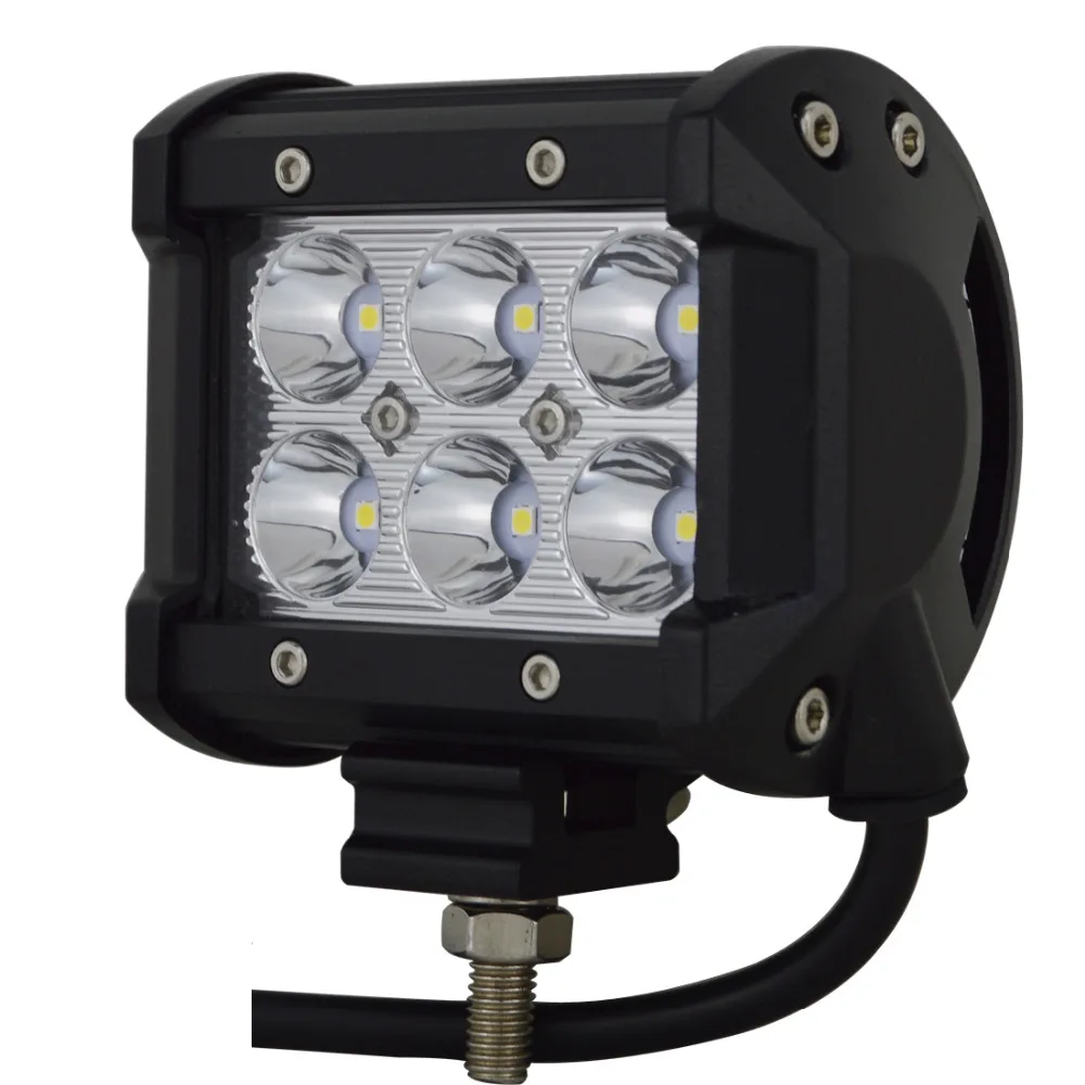 Sale-2-10pcs-LED-18W-Work-Lamp-4-Inch-Light-Bar-24v-12V-IP67-Spot-Flood (2)