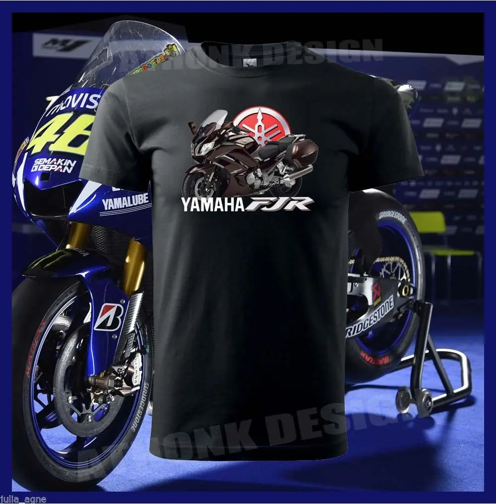 

2019 Hot Sale NEW FJR1300ES MOTORCYCLE Fans T-SHIRT Summer Style FJR BIKER TEE SHIRT 100% Ctton Tee Shirt