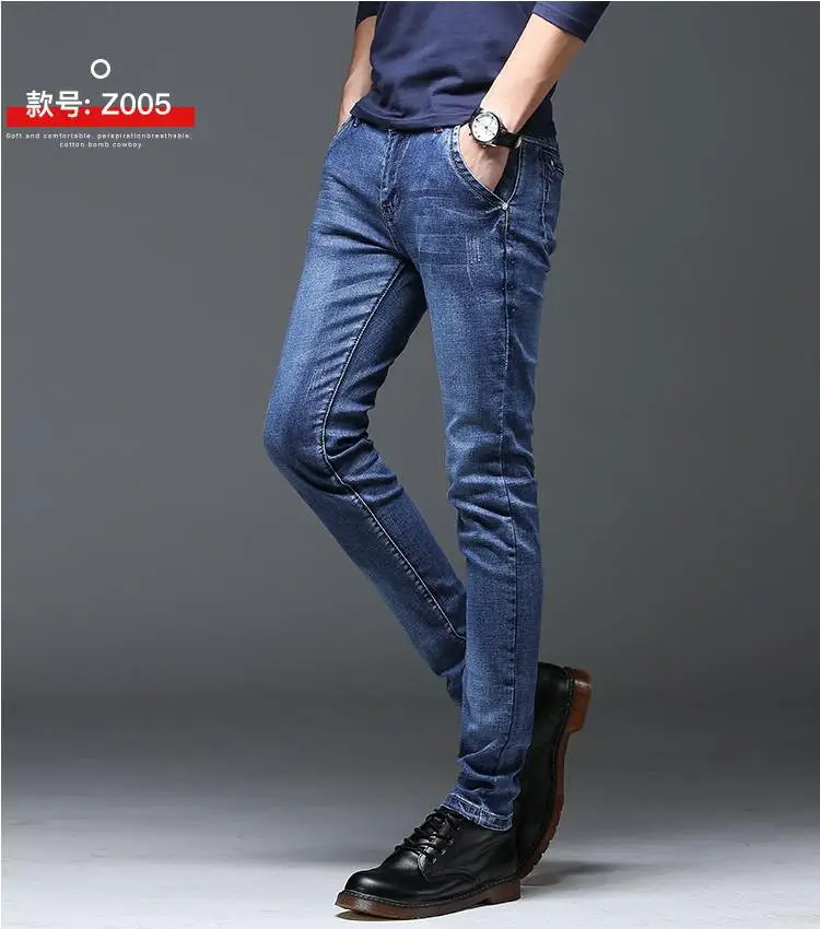 Batmo 2019 new arrival high quality casual slim jeans men ,men's pencil pants ,skinny jeans men Z005 Batmo 2019 new arrival high quality casual slim jeans men ,men's pencil pants ,skinny jeans men Z005