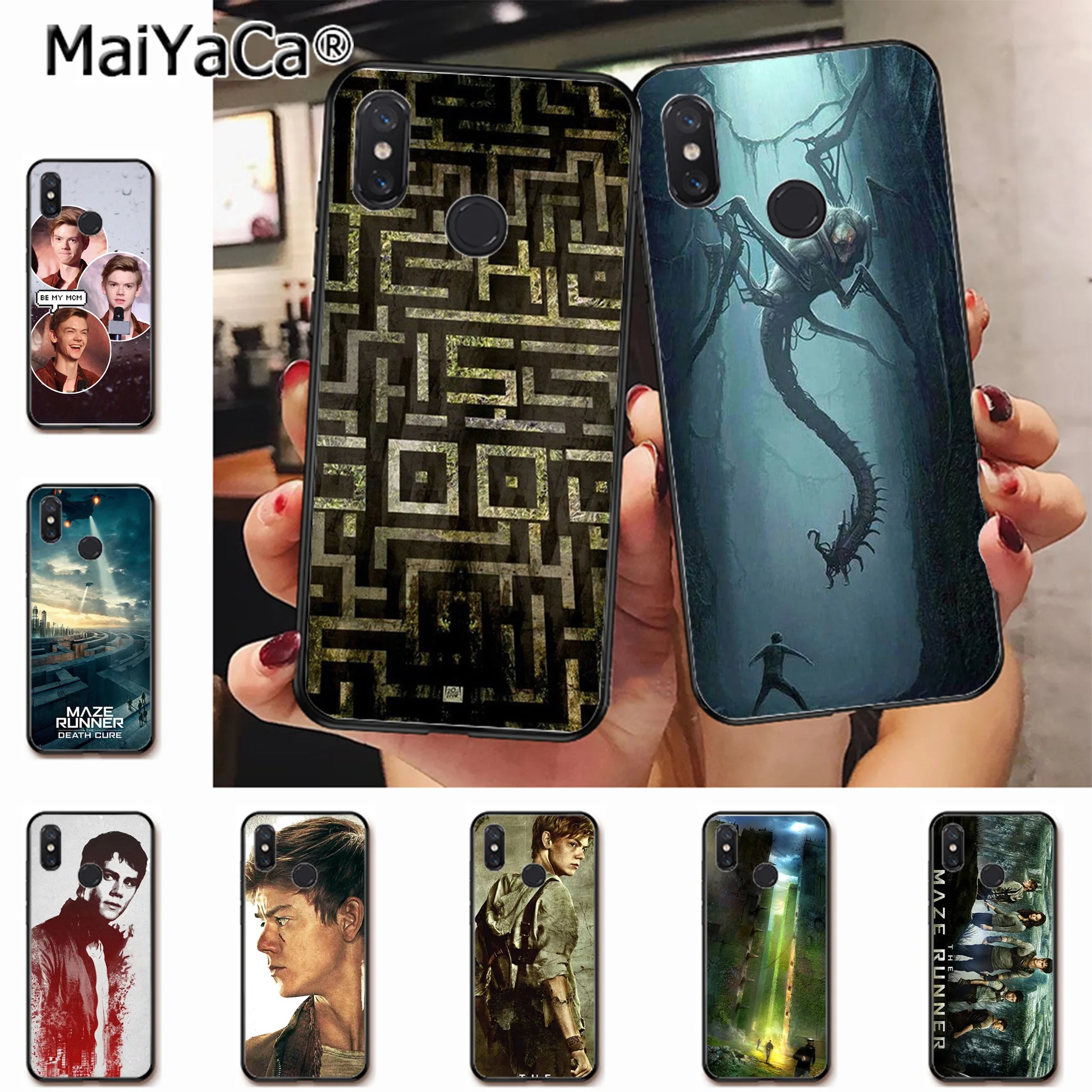 

MaiYaCa The Maze Runner Thomas Sangster Dylan phone case for xiaomi mi 6 8 se note2 3 mix2 redmi 5 5plus note 4 5 5 case coque
