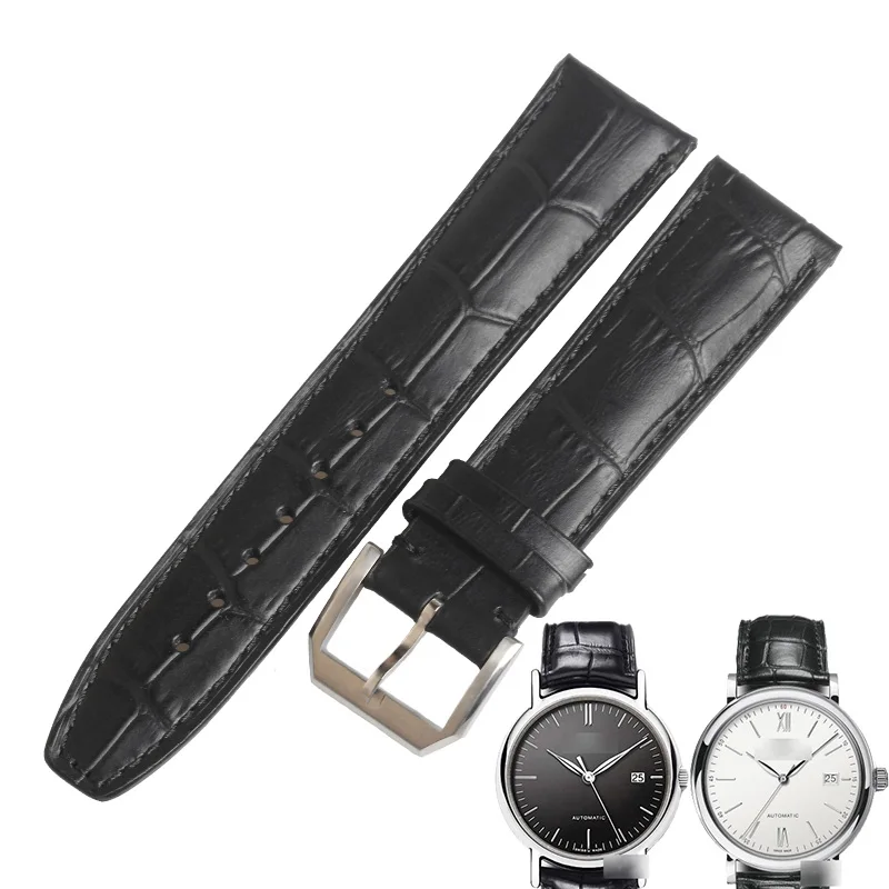 Wentula Cinturino Per Iwc Portugieser Portofino Family Cinturino In Vera Pelle Di Vitello Iw356501 Iw356305 Iw391007