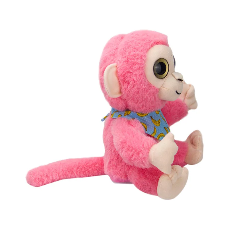 

Electric plush toy doll Cute Mimicry Pet Talking Monkey Repeats What You Say Electronic Plush Toy #4M24