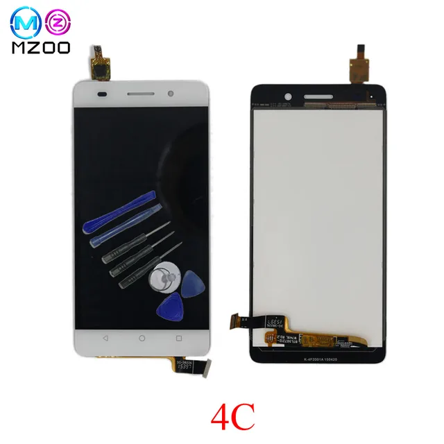 Special Price 100% test new lcd For Huawei Honor 4C LCD Display with Touch Screen Assembly Replacement Parts+free 4c mobile phone lcds Tools