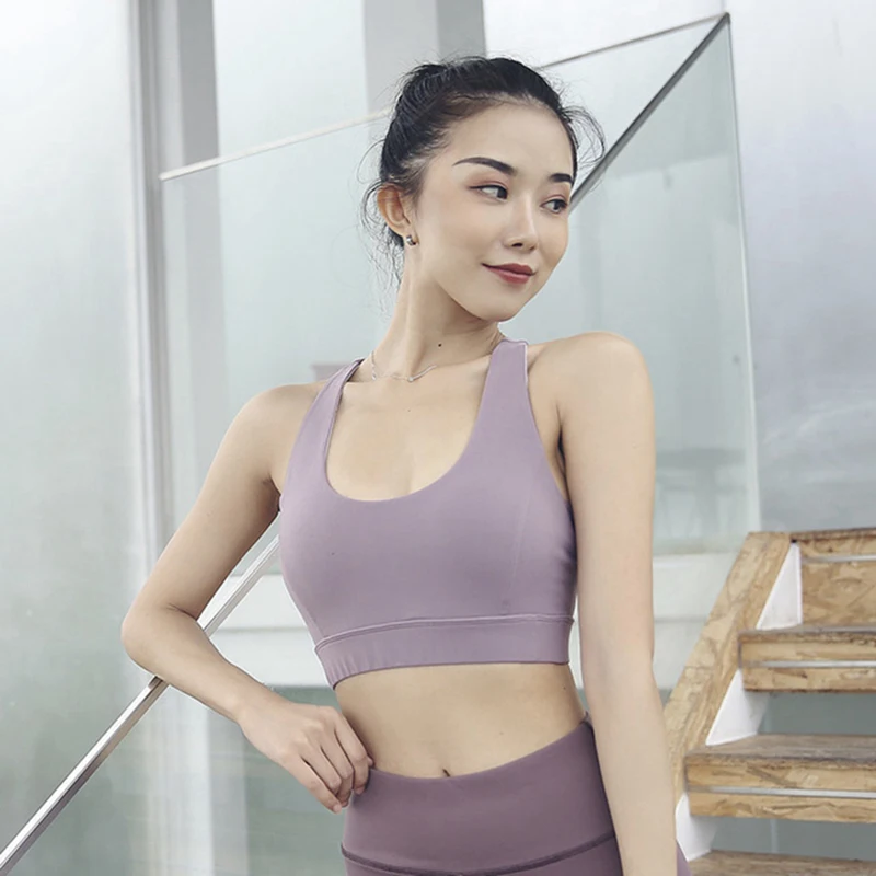 

Women's Seamless Plus Size High Impact Full Coverage Wire Free Sports Bra Top