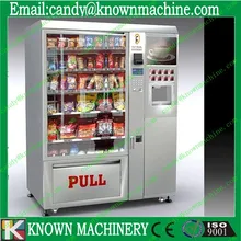 Combo drinks and snack vending machine